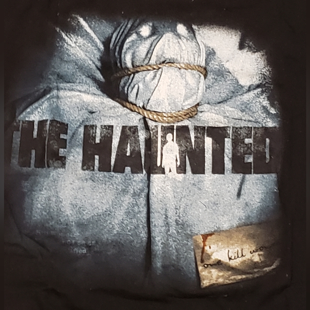 Vintage Rare The Haunted Band One Kill Wonder Tour Tee T Shirt 2003 Album